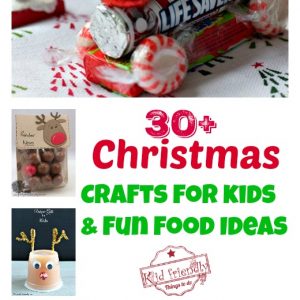Over 30 Easy Christmas Fun Food Ideas & Crafts Kids Can Make