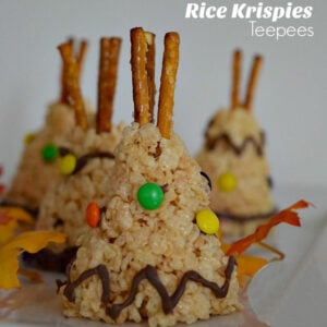 Rice Krispies Teepee Treat