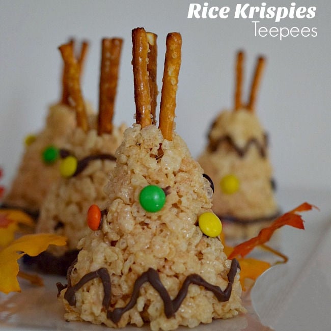 Rice Krispies Teepee Treat