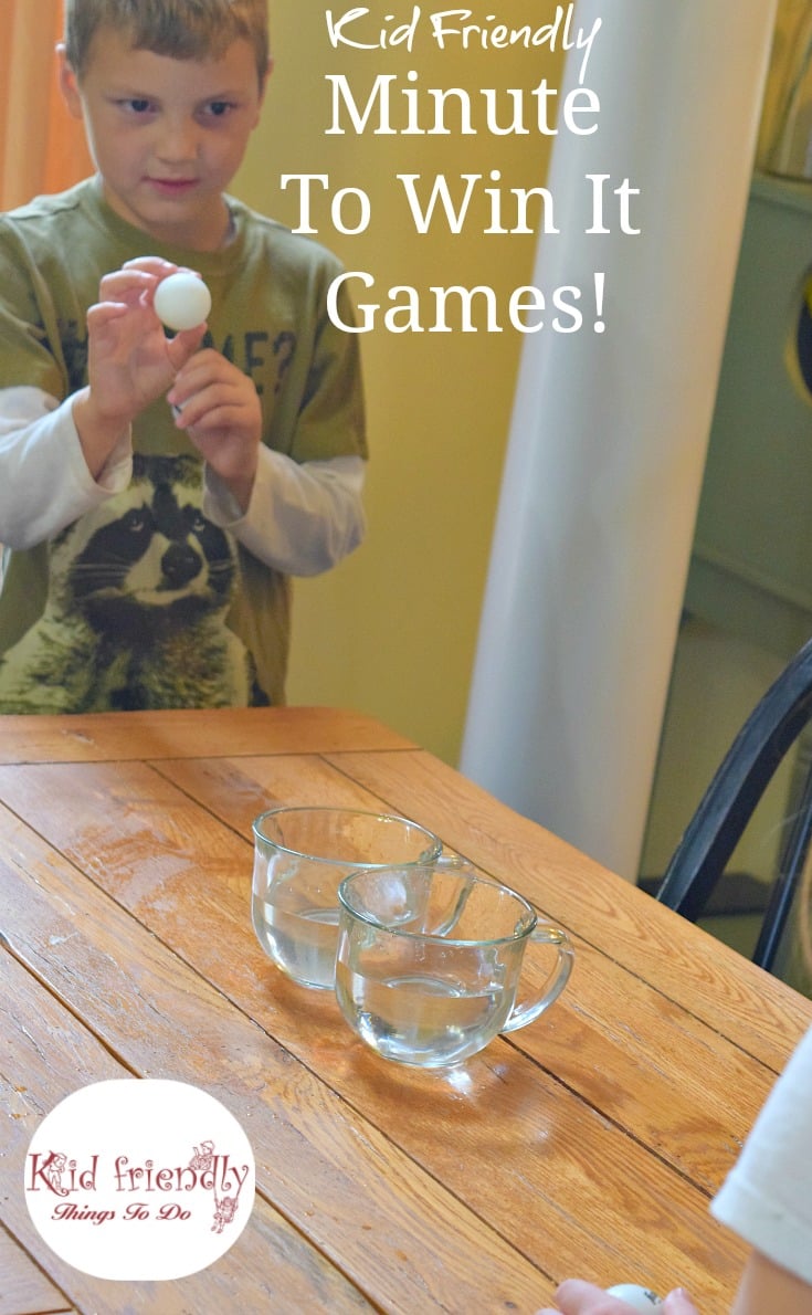 Easy Minute To Win It Games for Kids {The Best!} | Kid Friendly Things ...