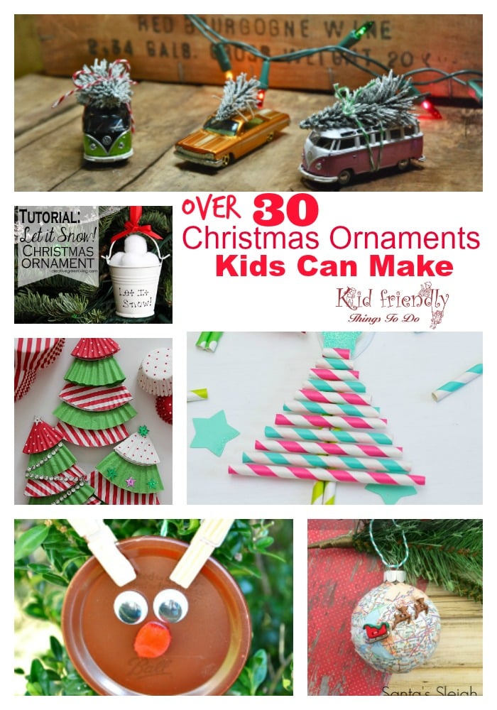 easy christmas crafts for kids to make in school