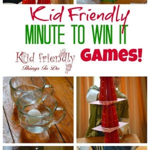 9 Easy Minute To Win It Games for Kids | Kid Friendly Things To Do
