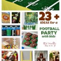 Over 23 Ideas for a fun Football Party With Kids - Decorations, Recipes, Games, & More! - fun and easy ideas. www.kidfriendlythingstodo.com