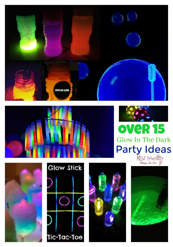 You are currently viewing Over 15 Glow In the Dark Party Ideas for  Fun with Kids and Teens on New Year’s Eve and More!