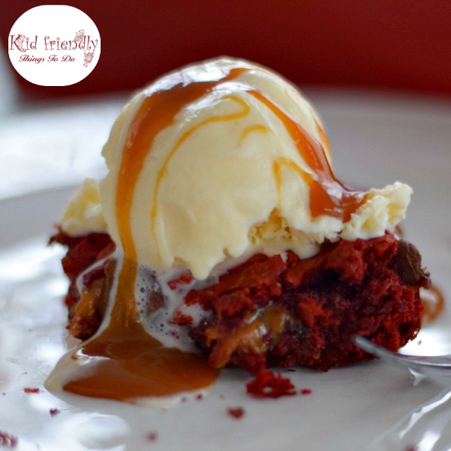 You are currently viewing Red Velvet Cake Turtle Brownie Recipe Using Red Velvet Box Mix