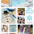 Easy Winter themed crafts for kids to make and fun food treat ideas to brighten the house and classroom! Perfect for winter parties. www.kidfriendlythingstodo.com
