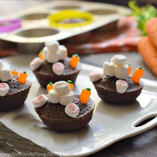 Read more about the article Bunny Butt Brownie Cupcakes for a Fun Easter or Spring Treat