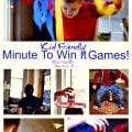 Even More Fun Kid Friendly Minute To Win it Games! Fun for the whole family! Great for parties - like Christmas, New Years, Teenage, Classroom and more! www.kidfriendlythingstodo.com