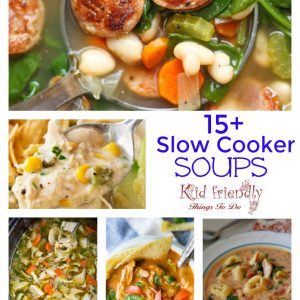 Over 15 Delicious Looking Slow Cooker Soup Recipes that look easy and delicious - www.kidfiendlythingstodo.com