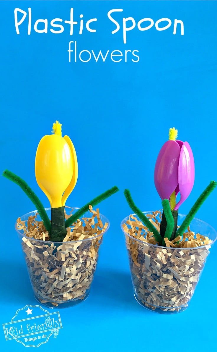 over 20 Spring crafts that kids can make - www.kidfriendlythingstodo.com 