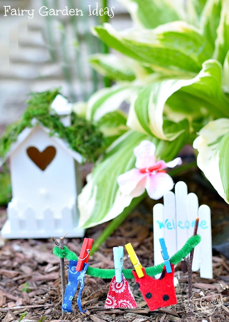 Flower Garden Clothespin Game