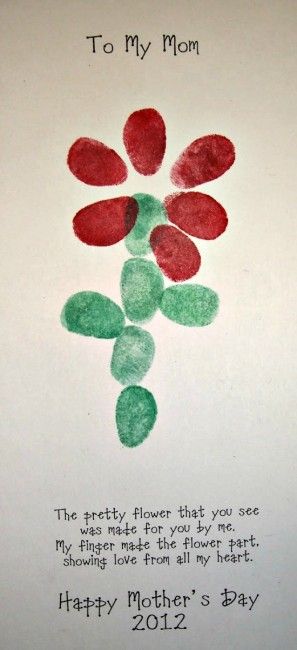 thumbprint flower