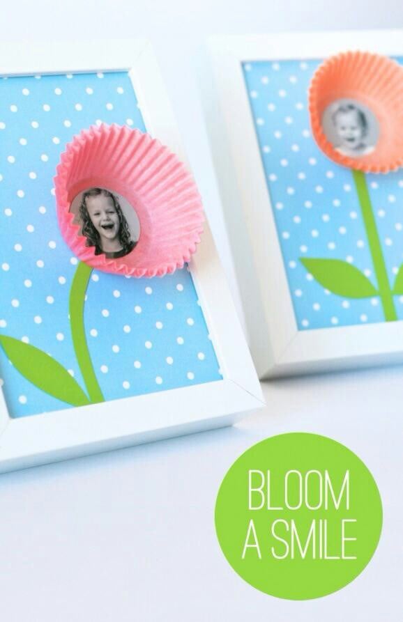 cupcake wrapper flowers