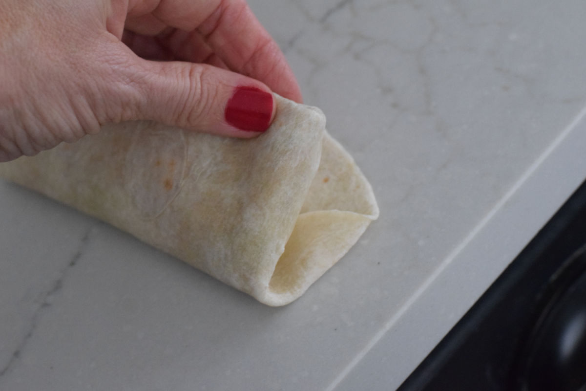 folding a burrito 