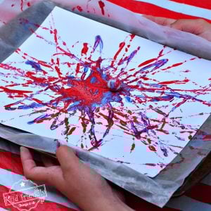 Read more about the article Fireworks Marble Painting Craft Easy and Fun Activity for Kids