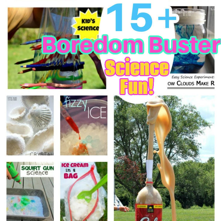 You are currently viewing Over 15 Awesome Summer Boredom Buster Science Ideas for Kids