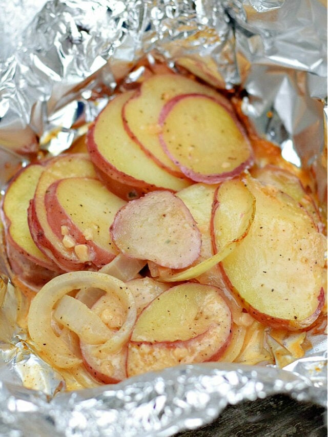 Grilled Campfire Potatoes – Story