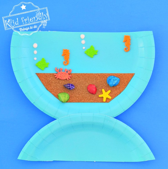 Make a Paper Plate Fishbowl Craft with the Kids This Summer - Easy and Fun