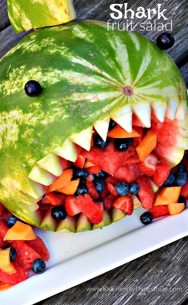 shark fruit salad 