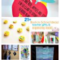 Over 21 DIY Back To School Teacher Gift, Organizing and Homework Ideas - It's all about getting ready for "Back To School"! www.kidfriendlythingstodo.com