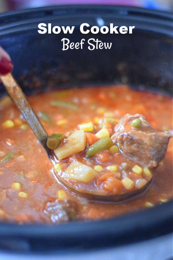 slow cooker beef stew 