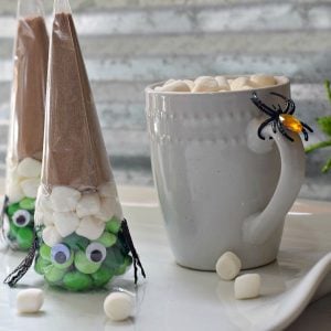 witch Halloween hot chocolate kits