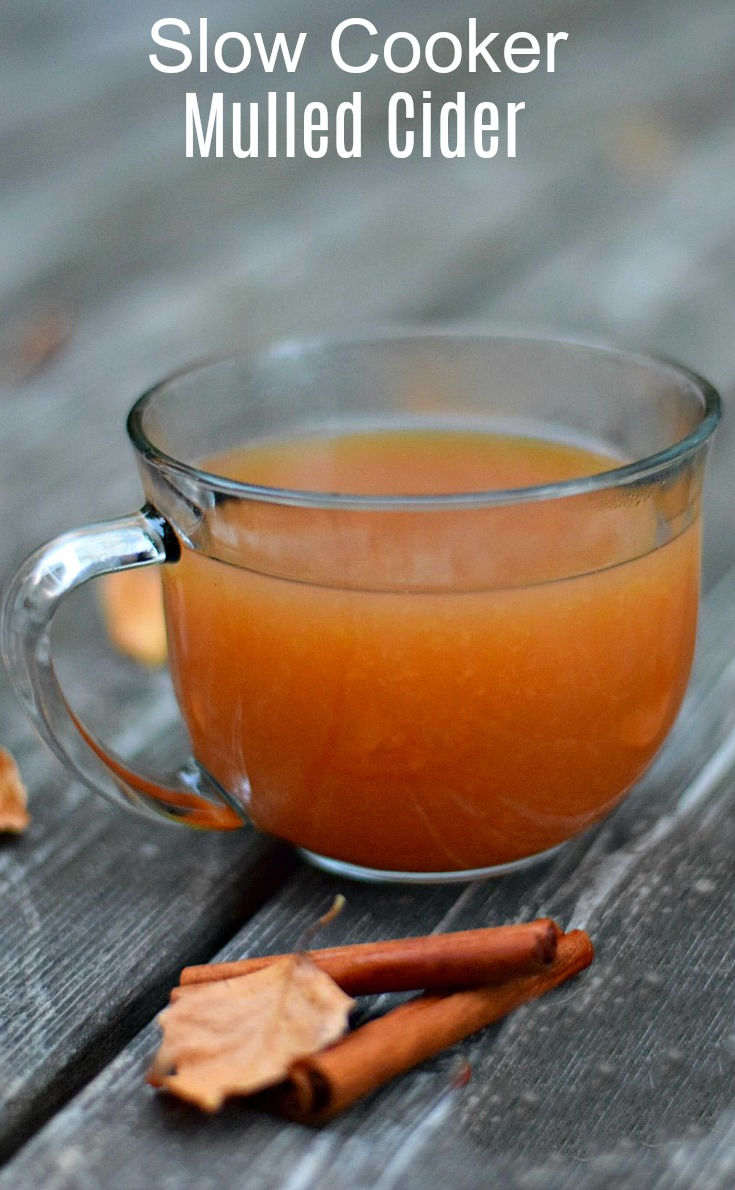 mulled apple cider fall drink