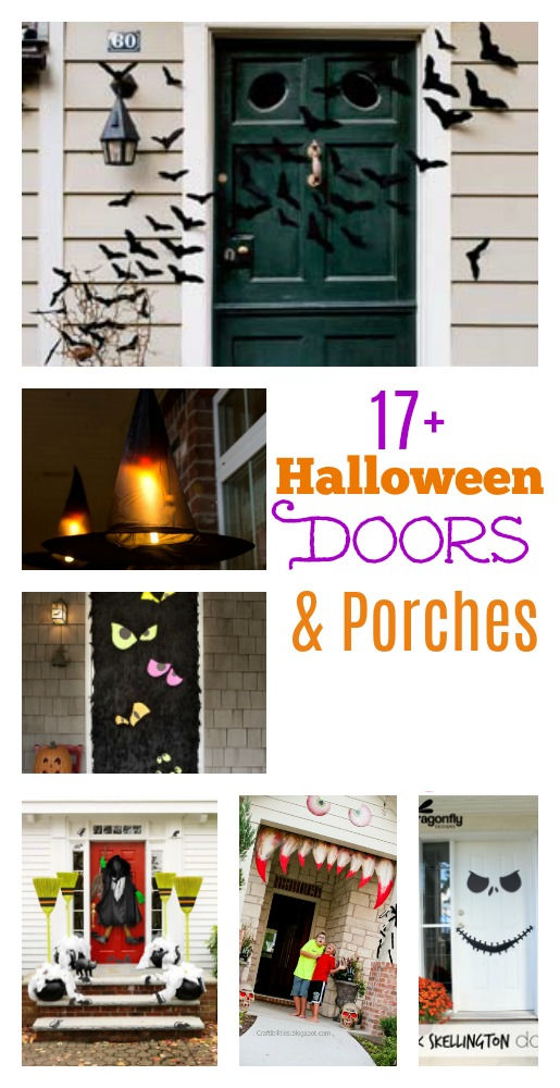 Halloween porch decorations 