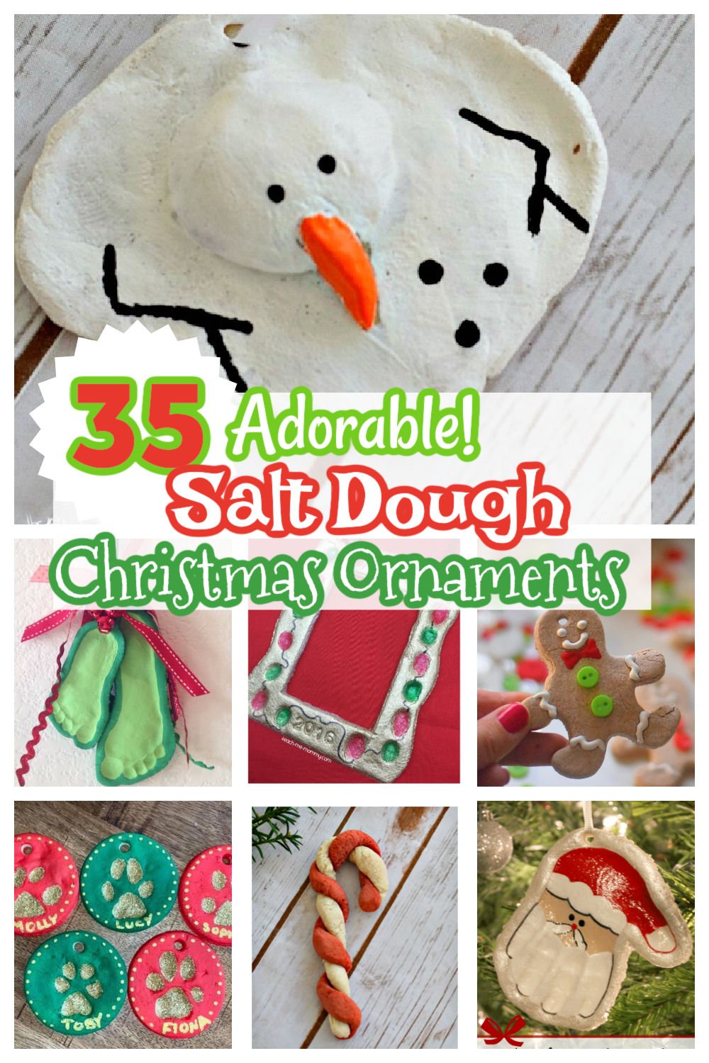 salt dough ornaments