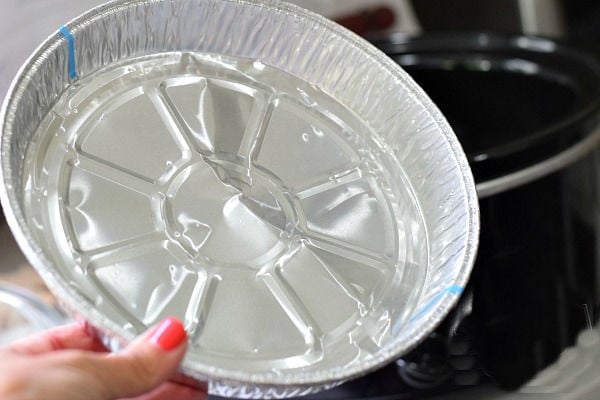 foil cake pan for slow cooker 