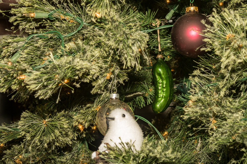pickle Christmas ornament 