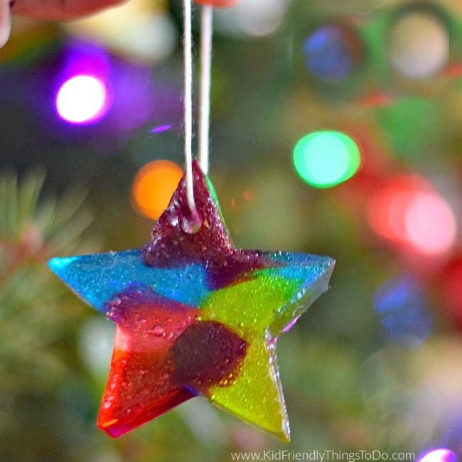 You are currently viewing Melted Jolly Rancher Ornaments – A Fun Christmas Craft