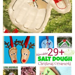 Over 29 Salt Dough Ornaments that Kids Can Make for the Christmas Tree