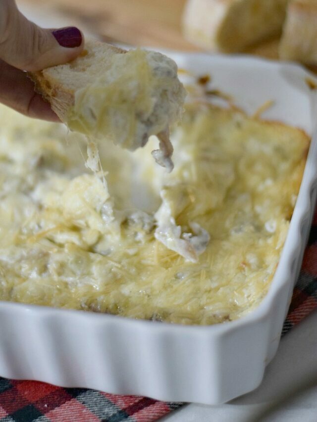 Warm Artichoke Dip with Cream Cheese Recipe – Story