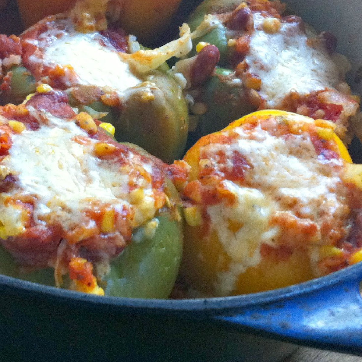 You are currently viewing Vegetable Stuffed Peppers Recipe for Oven or Slow Cooker
