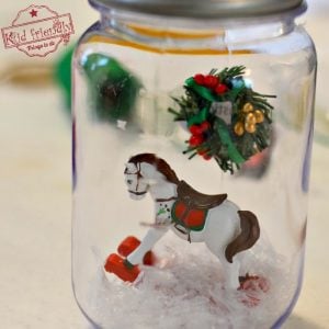 DIY Mason Jar Snow Globes for a Winter Craft – Christmas Craft – OR – Christmas Ornament