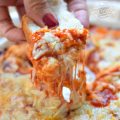 Classic Quick and Easy Hot Pizza Dip Recipe With Cream Cheese - Perfect appetizer for game days, holidays and crustless pizza fixes - www.kidfriendlythingstodo.com