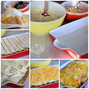 Easy Sour Cream Chicken Enchilada Casserole Recipe - Just Like Mom Used To Make - Delicious, classic casserole the whole family will love . Leftovers are even better! www.kidfriendlythingstodo.com