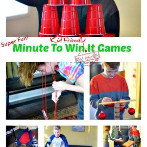 Awesome Minute To Win It Games that are Great for Kids, Teens and Adults – For Your Family Parties!