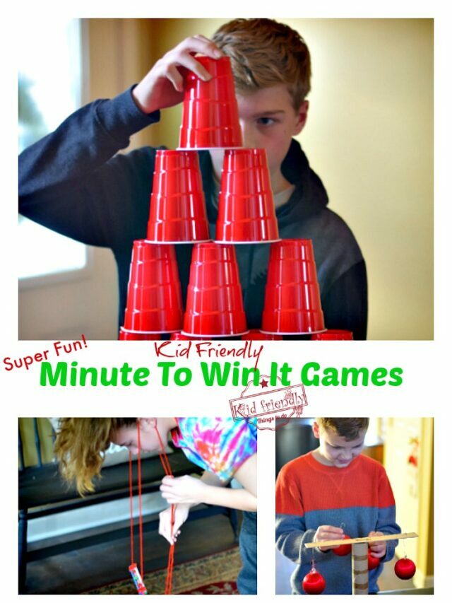 Awesome Minute To Win It Games – Story