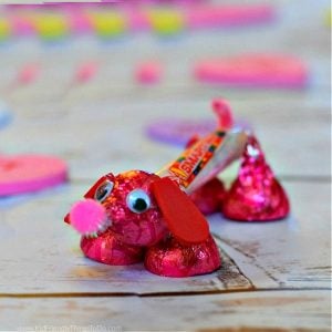 Valentine Candy Dog Craft
