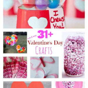 Over 21 Simple Valentine's Day Crafts for Kids to Make