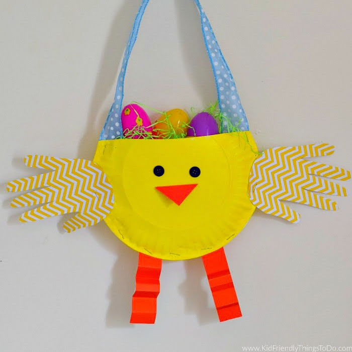 Read more about the article Paper Plate Easter Basket