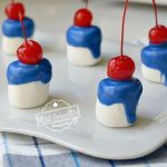 Patriotic Marshmallow Treat on Display