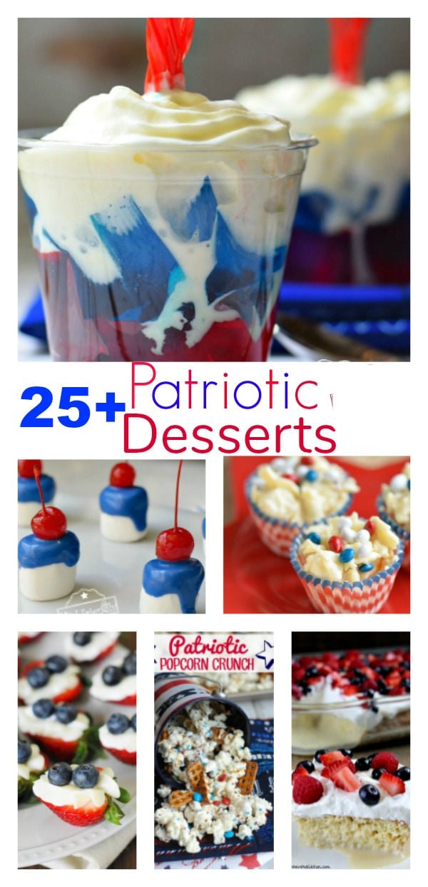 Over 25 Easy Patriotic Desserts and Snacks