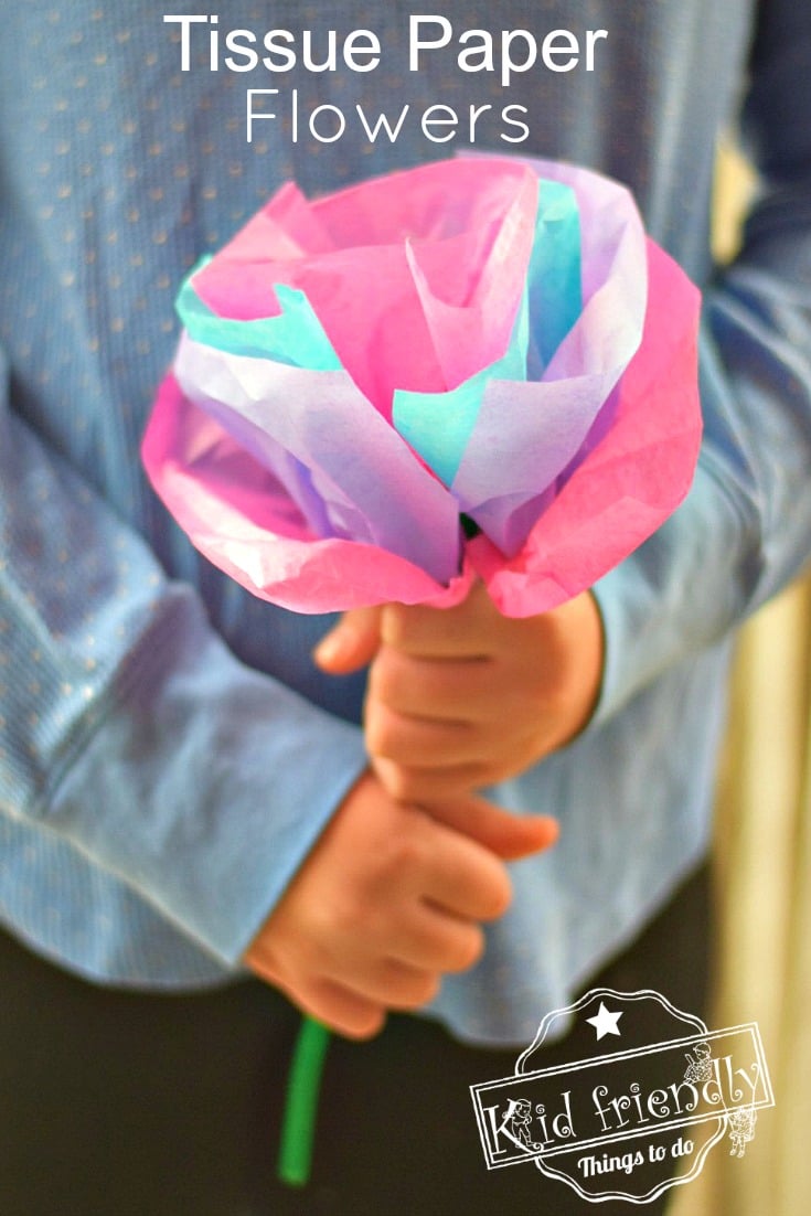 Make a Kid-Friendly Bouquet of Pretty Paper Flowers