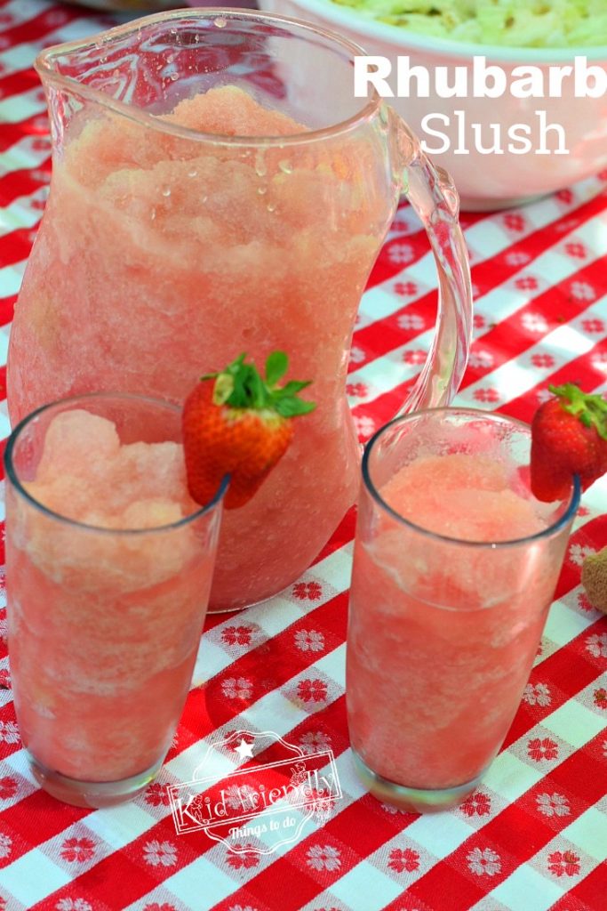 Rhubarb Slush