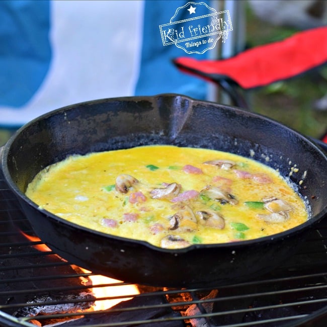 Hot Mess Skillet Camping Food