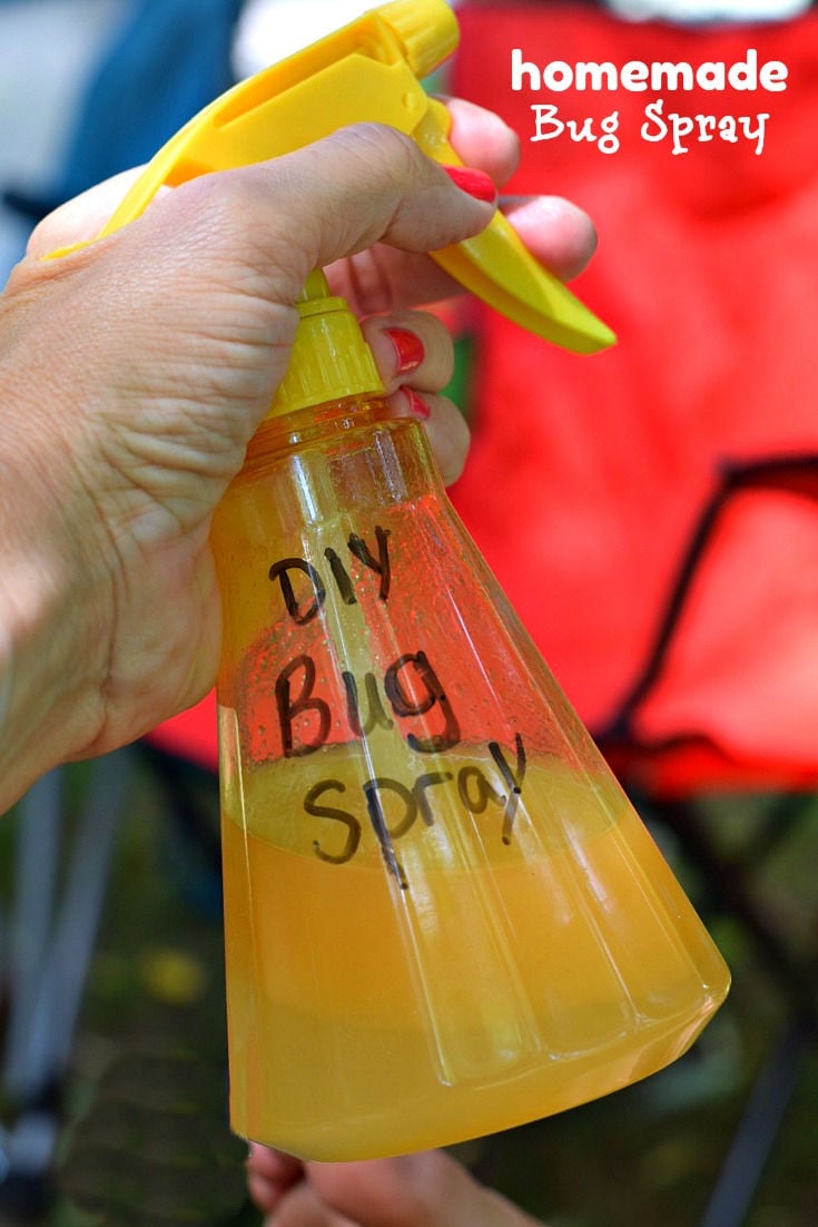 DIY Natural Bug Spray made with essential oils