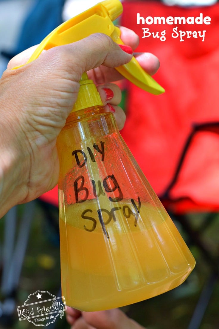 Camping Hack DIY Bug Spray Natural